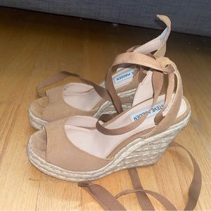 Steve Madden espadrilles platform